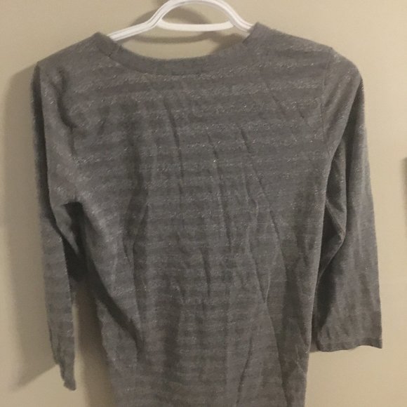 Horizontal Glitter Stripes long sleeves - Picture 3 of 3